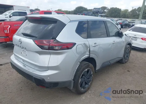 2025 Nissan Rogue Sv Fwd from USA, damaged, VIN 5N1BT3BA4SC806802